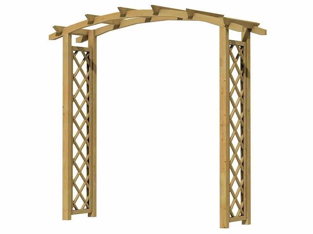 Woodvision grenen rozenboog - 285x230x45 cm - afbeelding 1 van  3