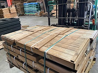 Woodvision grenen tuinwerkbankje - 95x90x45 cm (2x) - afbeelding 2 van  3