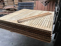 Woodvision vuren tuinscherm 180x180 cm (8x) - afbeelding 5 van  5