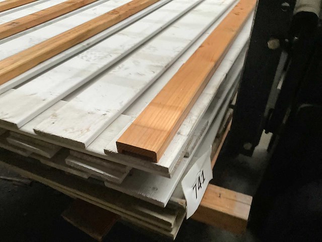 Woodvision wit gespoten tuinscherm 180x180 cm (4x) - afbeelding 7 van  15