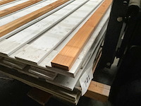 Woodvision wit gespoten tuinscherm 180x180 cm (4x) - afbeelding 7 van  15