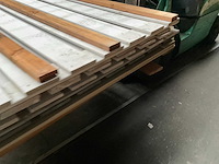 Woodvision wit gespoten tuinscherm 180x180 cm (4x) - afbeelding 4 van  15