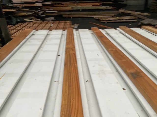 Woodvision wit gespoten tuinscherm 180x180 cm (4x) - afbeelding 13 van  15