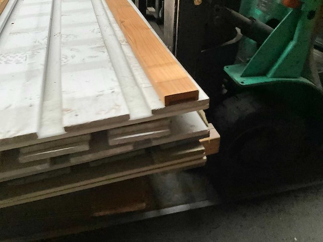 Woodvision wit gespoten tuinscherm 180x180 cm (4x) - afbeelding 3 van  11