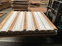 Woodvision wit gespoten tuinscherm 180x180 cm (4x)