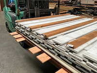 Woodvision wit gespoten tuinscherm 180x180 cm (4x) - afbeelding 6 van  10
