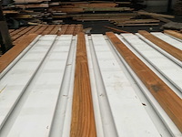 Woodvision wit gespoten tuinscherm 180x180 cm (4x) - afbeelding 8 van  10
