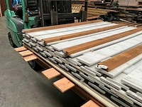 Woodvision wit gespoten tuinscherm 180x180 cm (4x) - afbeelding 11 van  15