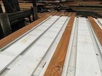 Woodvision wit gespoten tuinscherm 180x180 cm (4x) - afbeelding 12 van  15