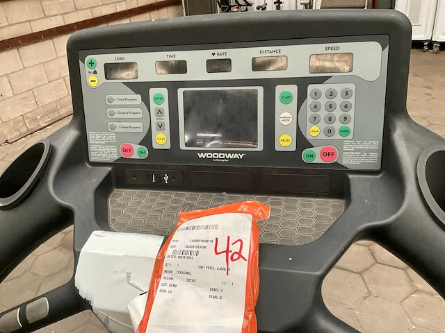 Woodway firce 2.5 treadmill - afbeelding 6 van  8