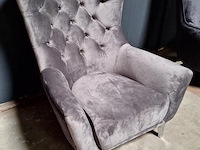 Woonkamer fauteuil - ca. 90x83x93 cm - afbeelding 1 van  4