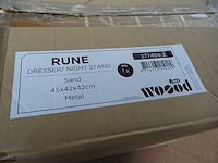 Woood - rune - nachtkastje (2x) - afbeelding 2 van  8