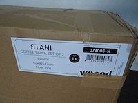 Woood - stani - salontafel set van 2 - afbeelding 4 van  4