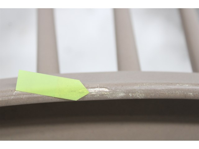 Woood bliss eetkamerstoel plant fiber bruin - afbeelding 3 van  3