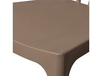 Woood bliss eetkamerstoel tuinstoel plant fiber bruin - afbeelding 2 van  5