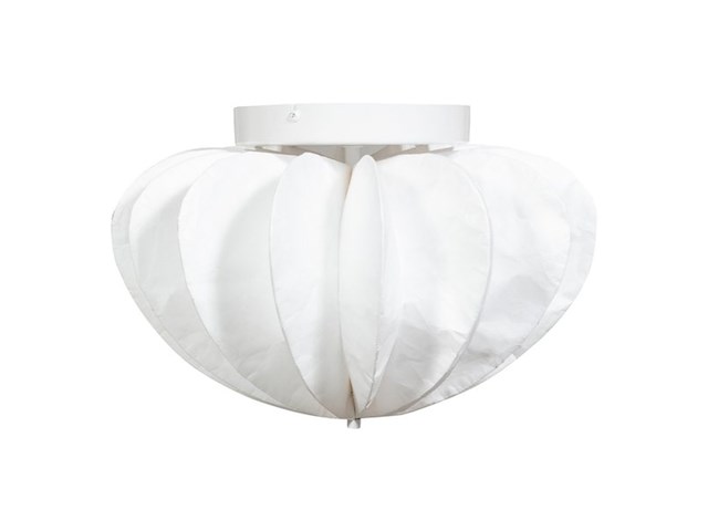 Woood dalia plafondlamp papier wit 28x40 cm - afbeelding 1 van  1