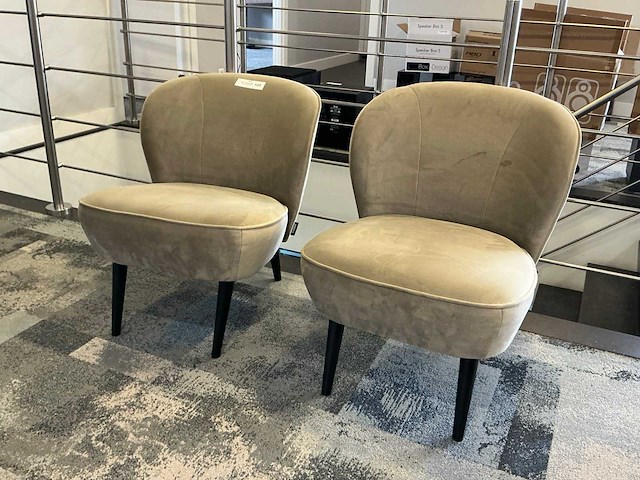 Woood fauteuil (2x) - afbeelding 1 van  6