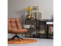 Woood jouke draaifauteuil leerlook - afbeelding 1 van  5