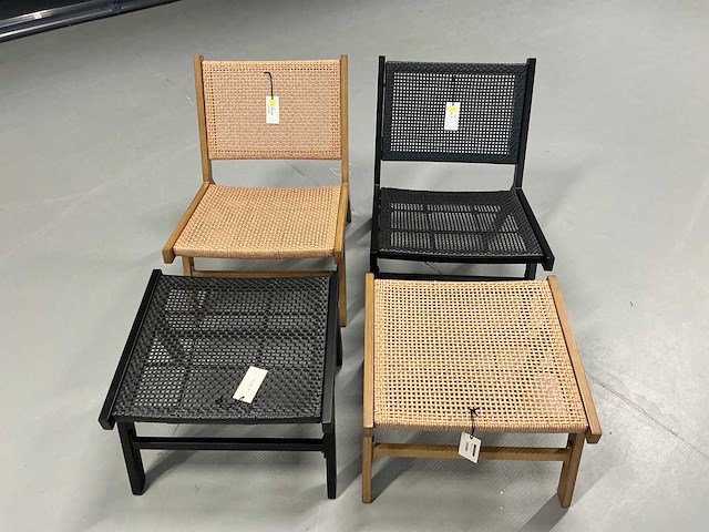 Woood ligstoelen (2x) - afbeelding 2 van  4