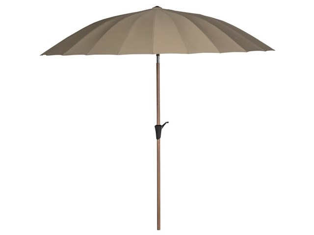 Woood monica parasol aluminium zand - afbeelding 1 van  3
