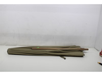 Woood monica parasol aluminium zand - afbeelding 2 van  3