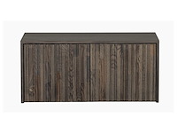 Woood new gravure kistbank essen espresso - afbeelding 1 van  1