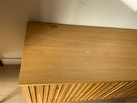 Woood new gravure tv meubel en hoge kast (2x) - afbeelding 3 van  7