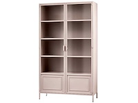 Woood ronja vitrinekast xl metaal soft pink - afbeelding 4 van  10