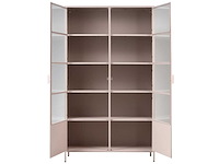 Woood ronja vitrinekast xl metaal soft pink - afbeelding 6 van  10