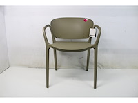 Woood tuinstoel bent groen kunststof - afbeelding 5 van  6