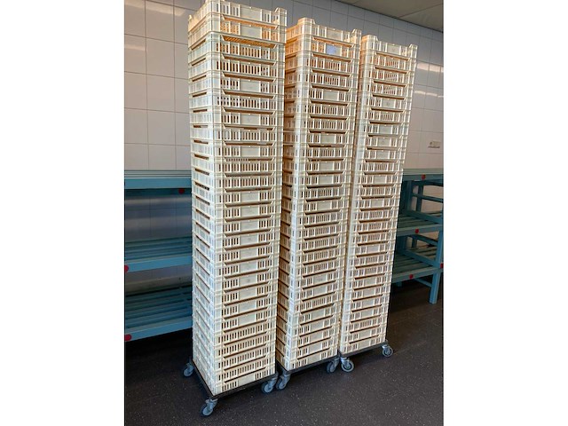Wopla plastics kunststof kratten (110x) - afbeelding 2 van  6