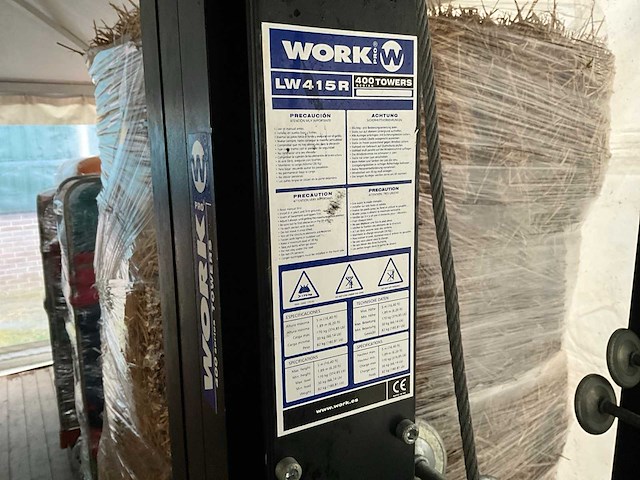 Work lw415r towerlift - afbeelding 5 van  5