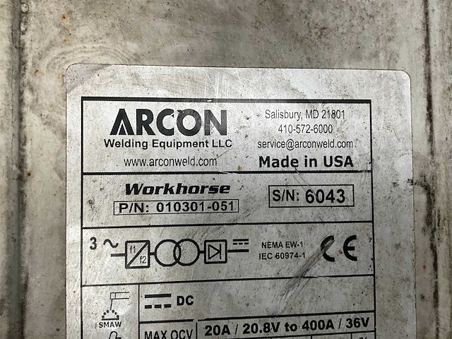 Workhorse 300s elektrode lasapparaat - afbeelding 6 van  6
