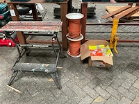 Workmate, dommekracht, touw, vesten