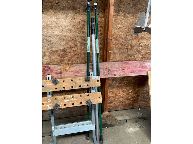 Workmate en telescoop stokken - afbeelding 3 van  3