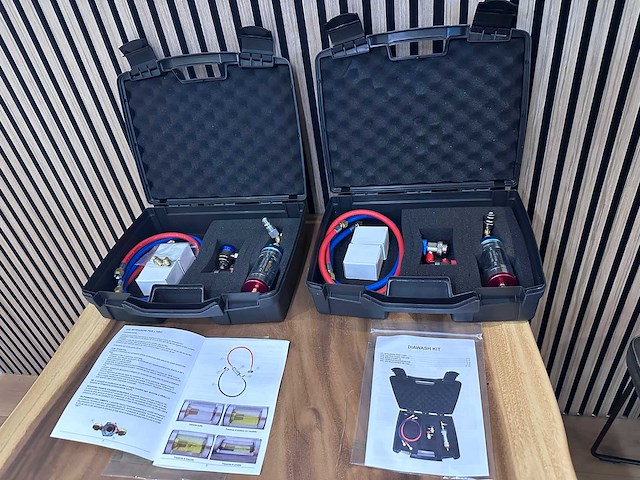 Workshopparts - airco r134a & r1234yf diagnose kijkglas set - afbeelding 1 van  5