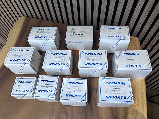 Workshopparts - wielservice starter kit, partij ielgewichten slaglood - afbeelding 2 van  3
