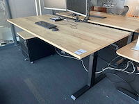 Worktrainer actiforce bureau met ladeblok - afbeelding 1 van  6