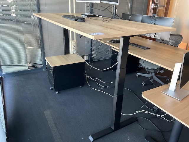 Worktrainer actiforce bureau met ladeblok - afbeelding 5 van  6