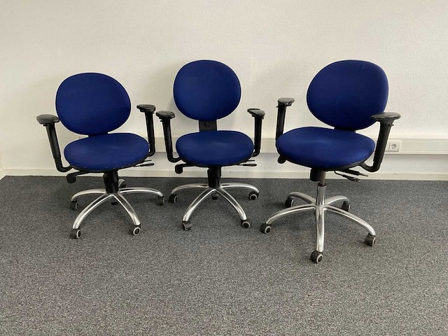Workware bureaustoel (3x) - afbeelding 1 van  1