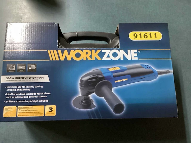 Workzone 91611 multitool (4x) - afbeelding 3 van  3