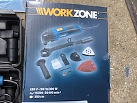 Workzone 91611 multitool (4x) - afbeelding 2 van  3