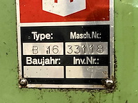 Wörner b16 tafelboormachine - afbeelding 5 van  13