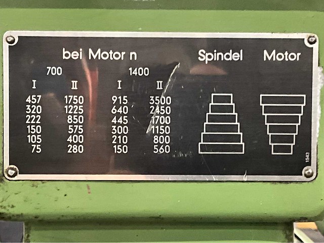 Wörner b16 tafelboormachine - afbeelding 3 van  9