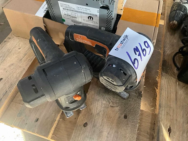 Worx - wx550.9 20v accu multizaag - overig accugereedschap (2x) - afbeelding 1 van  4