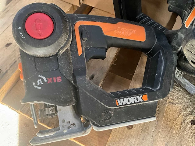 Worx - wx550.9 20v accu multizaag - overig accugereedschap (2x) - afbeelding 4 van  4