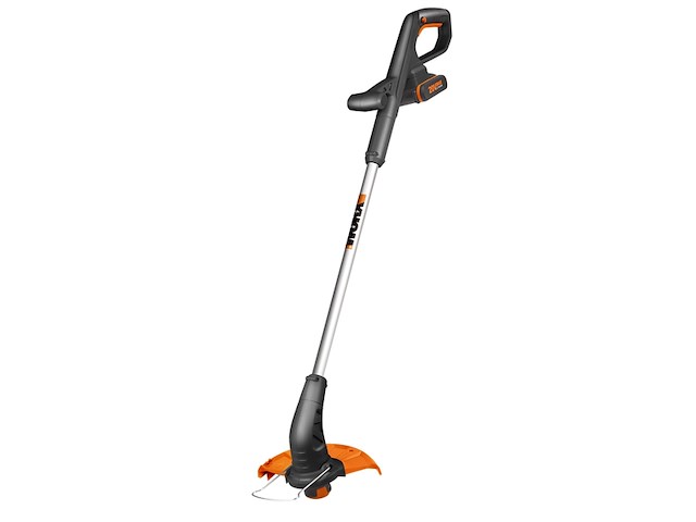 Worx wg157e.9 grastrimmer zwart, metallic,oranje losse body - afbeelding 1 van  5