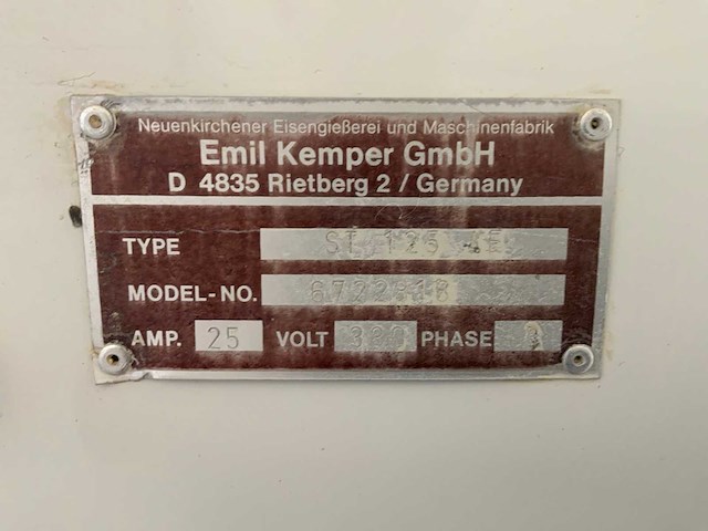 Wp kemper st 125 ae spiraalkneder - afbeelding 6 van  9