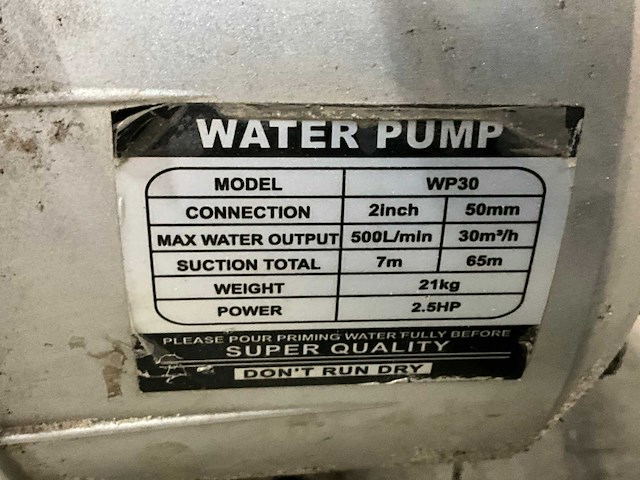 Wp30 waterpomp - afbeelding 4 van  4