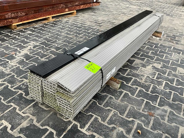 Wpc dekdeel grey 2,3x14,5x300 (27x) - afbeelding 2 van  3